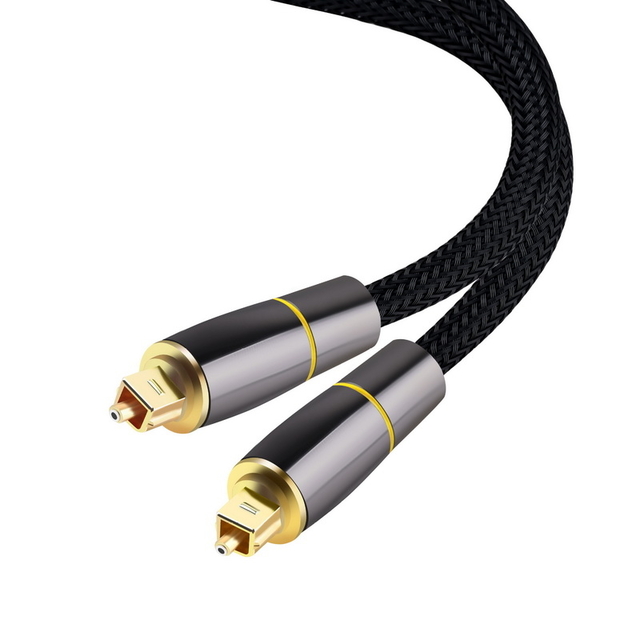 Digital Fiber Optical Audio Cable, Optical Audio Toslink cable, Optical Fiber Male to Male Cable