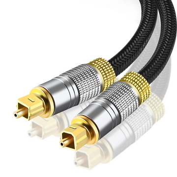 Digital Fiber Optical Audio Cable, Optical Audio Toslink cable, Optical Fiber Male to Male Cable