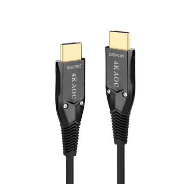 4K hdmi Cable 50ft, Fiber Optic hdmi Cable 2.0 4K60Hz 18Gbps Supports HDR10 ARC HDCP2.2, Compatible with PS4 Xbox Laptop Apple TV Switch